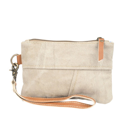 Canvas Stamp Wristlet Pouch (55516)