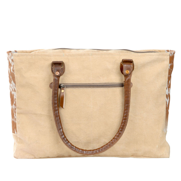 Boulangerie Tote with Cowhide Trim (55558)