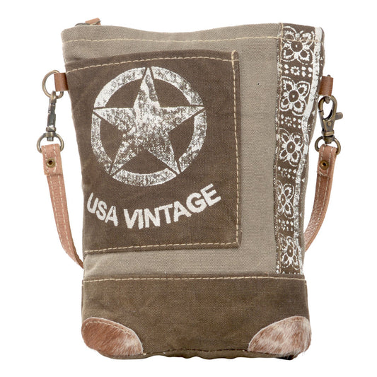 USA Vintage Passport Bag (55562)