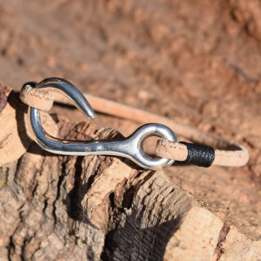 Fishhook Cork Bracelet (B13)