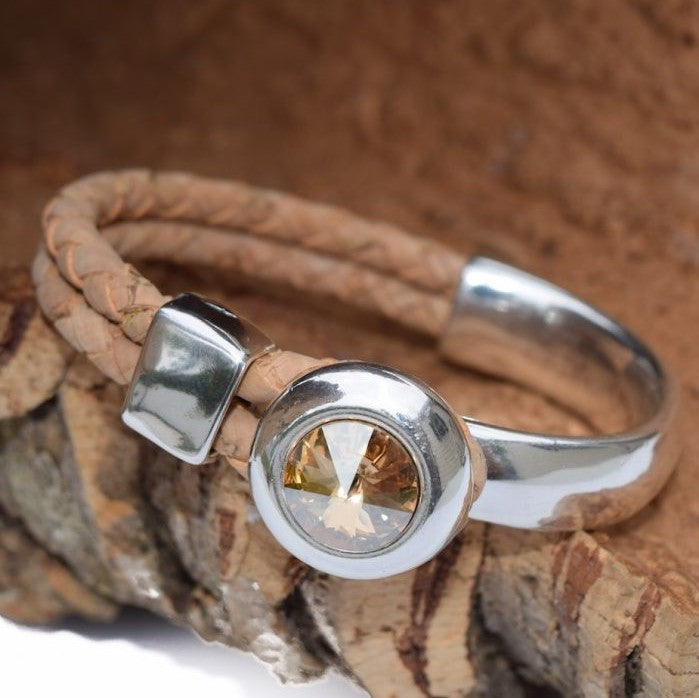 Circle Swarovski Bracelet (B20)