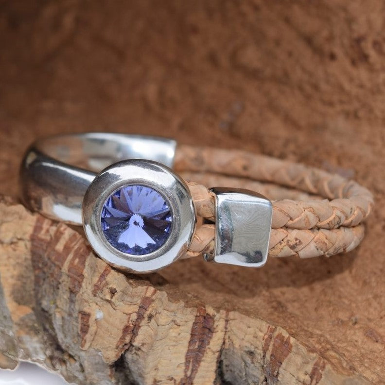Circle Swarovski Bracelet (B20)