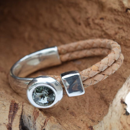 Circle Swarovski Bracelet (B20)