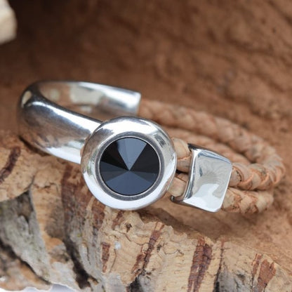 Circle Swarovski Bracelet (B20)