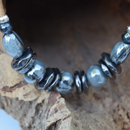 Ceramic Beaded Necklace (N72)