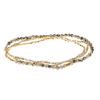Delicate Stone Dalmatian Jasper - Stone of Joy (SD024)