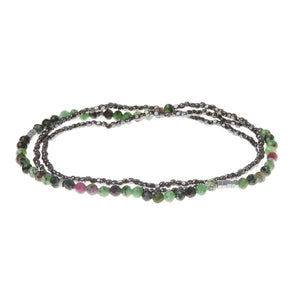 Delicate Stone Ruby Zoisite - Stone of Connection (SD025)