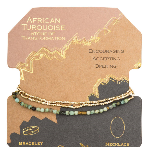 Delicate Stone African Turquoise - Stone of Transformation (SD006)