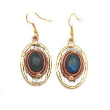 Labradorite Earrings (E2202)