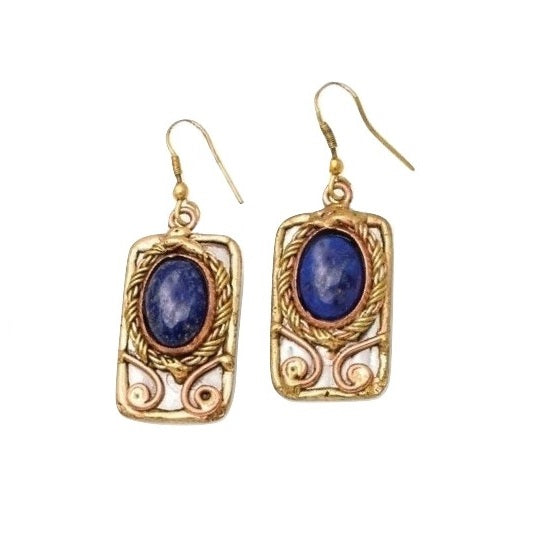 Lapis Lazuli Earrings (E2206)