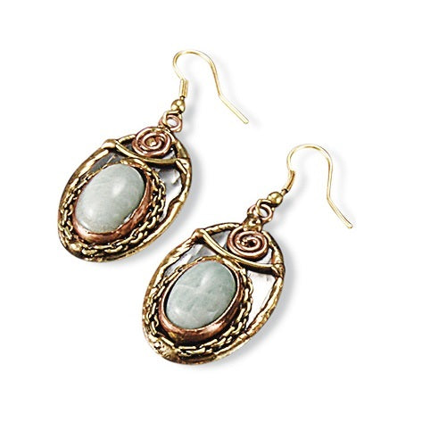 Amazonite Earrings (E2213)