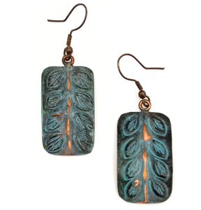 Copper Patina Earring 285  (EP285)