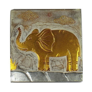 Wall Plaque-Elephant