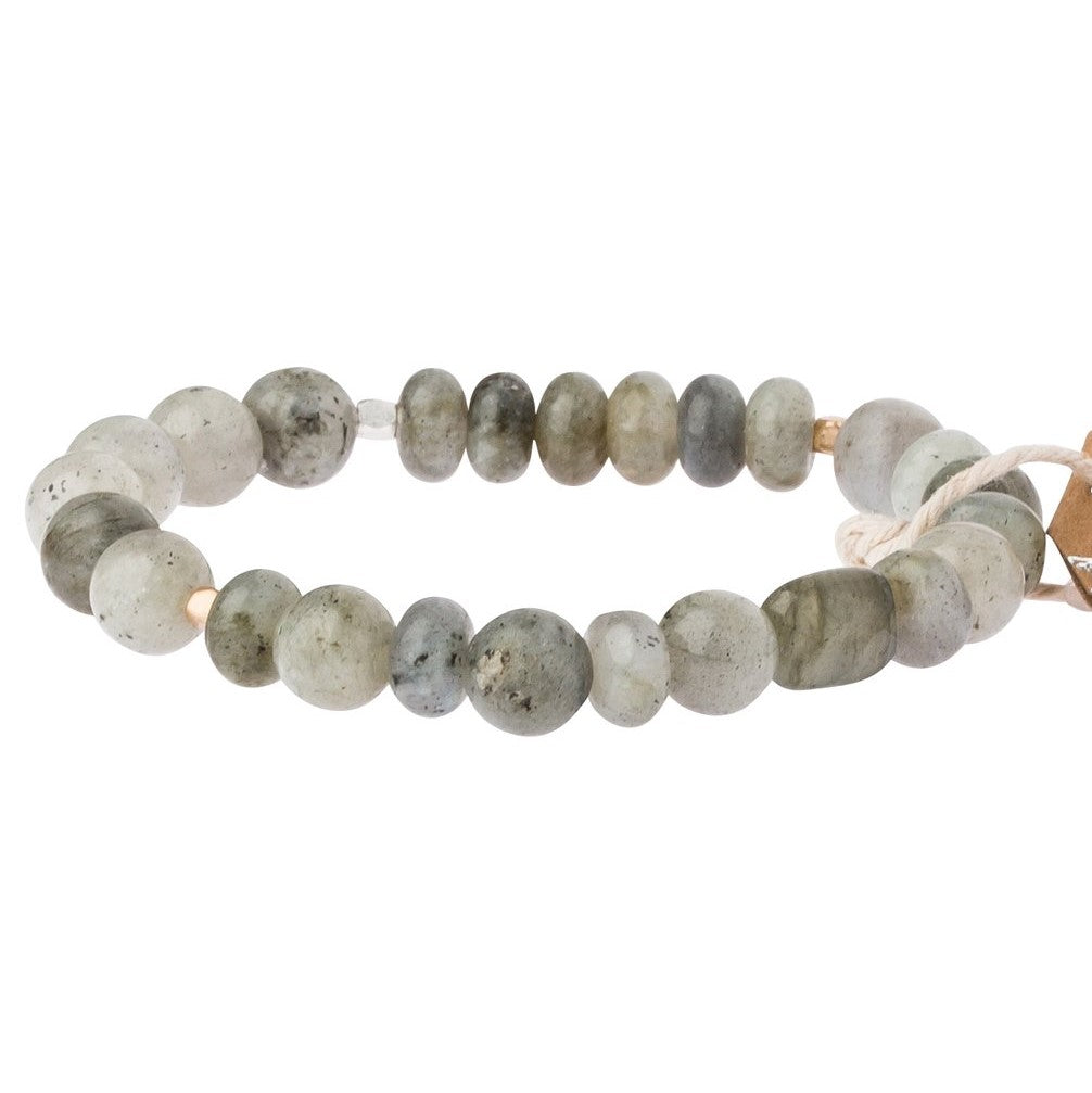 Labradorite Stone Bracelet-Stone of Magic (SS012)