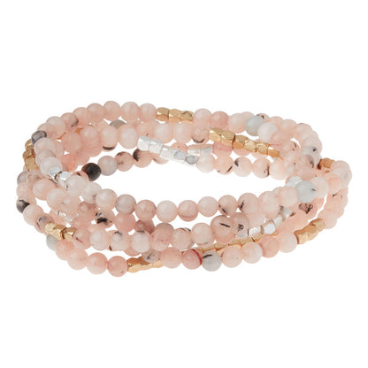 Morganite/Black Tourmaline - Stones of Divine Love & Protection (SW044)