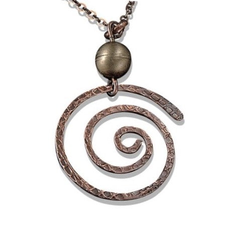 Banjara Swirl Necklace (N3119AC)