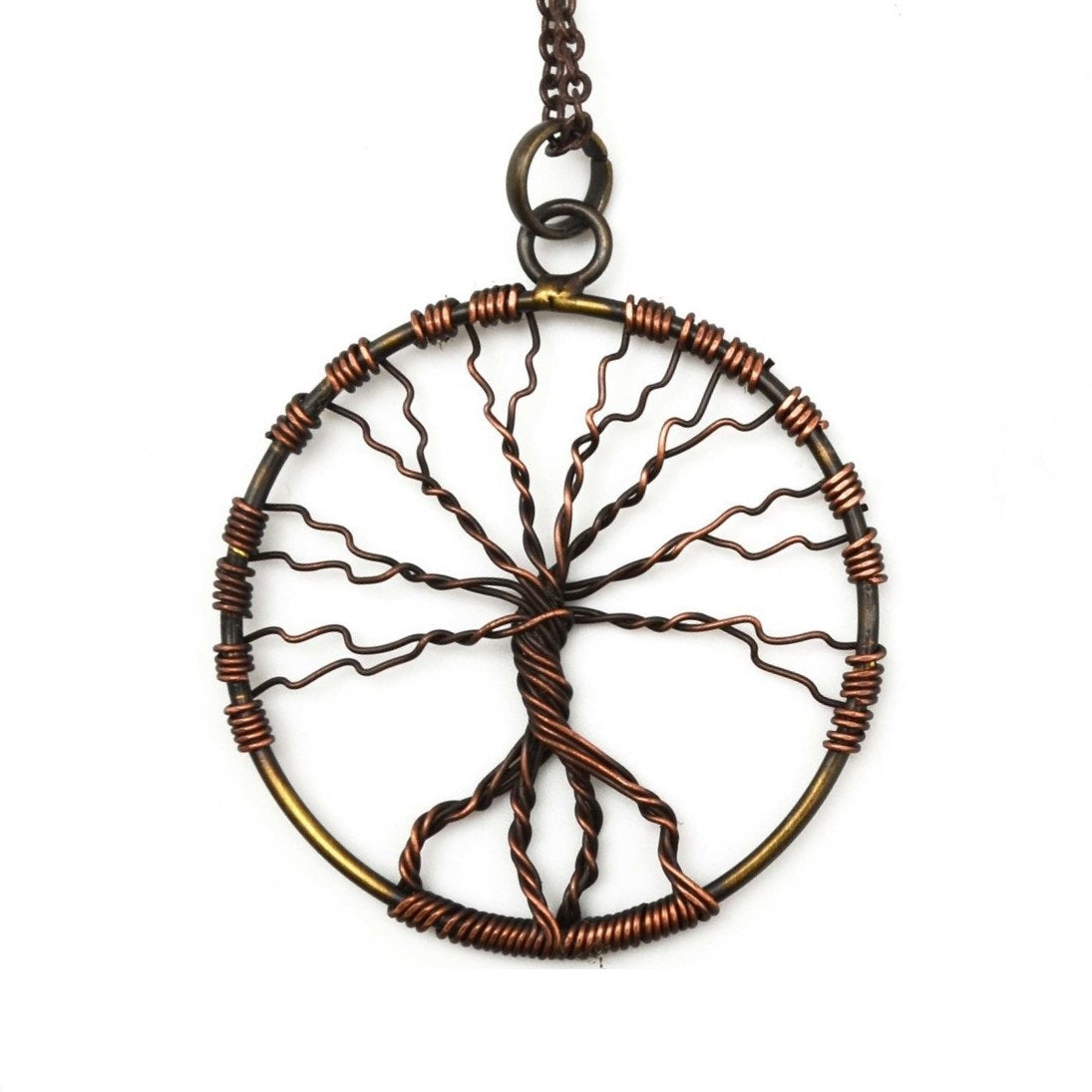 Twisted Tree of Life Necklace (N3136)