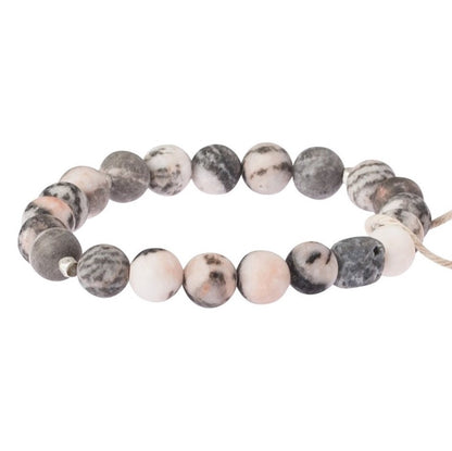 Ocean Agate Stone Bracelet - Stone of Plenitude (SS007)