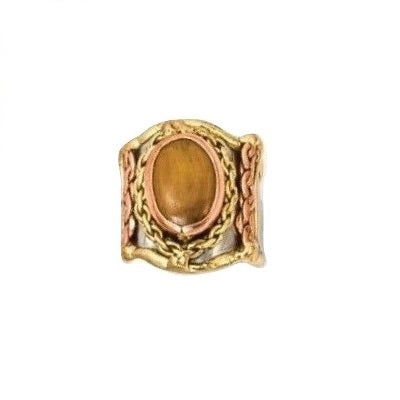 Tiger Eye Cuff Ring (R2204)