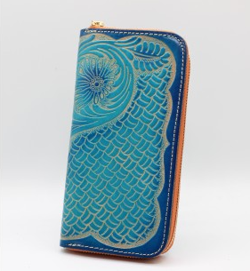 Blue Sunflower Wallet (XLW-26)