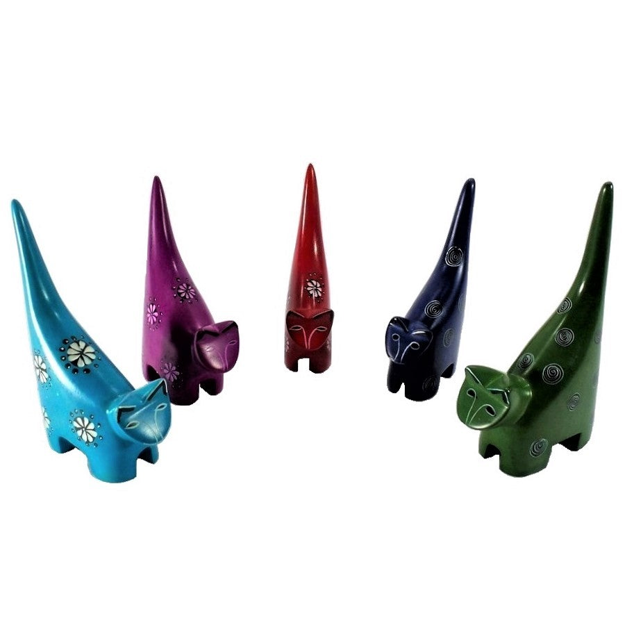 Bright Cat With Tail Up (K24089)