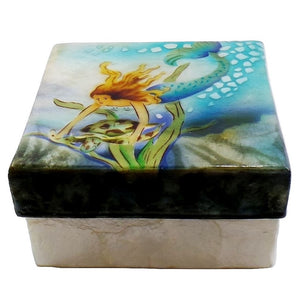 Large Mermaid Trinket Box (1202)