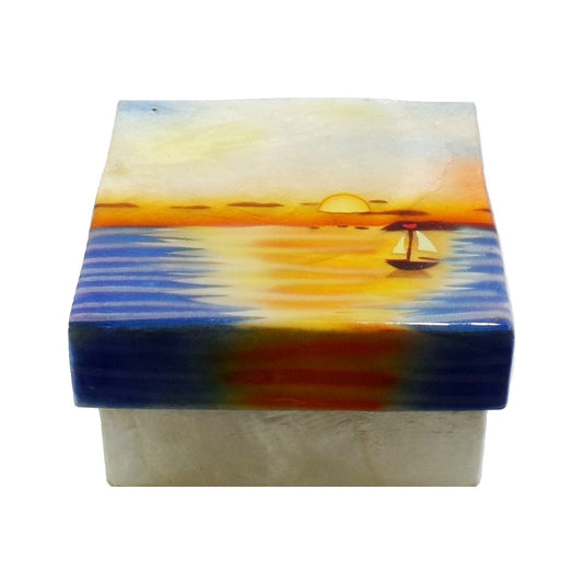 Small Sunset Trinket Box (1577)
