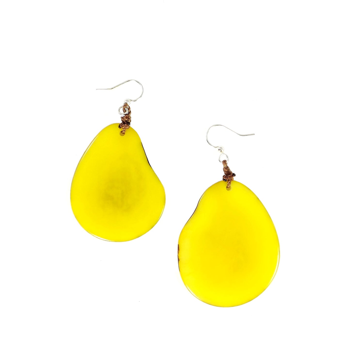 Amigas Chip Earrings/Tagua (1E250) - Naturally Inspired