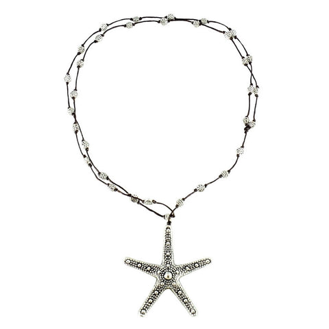 Bumpy Starfish Necklace
