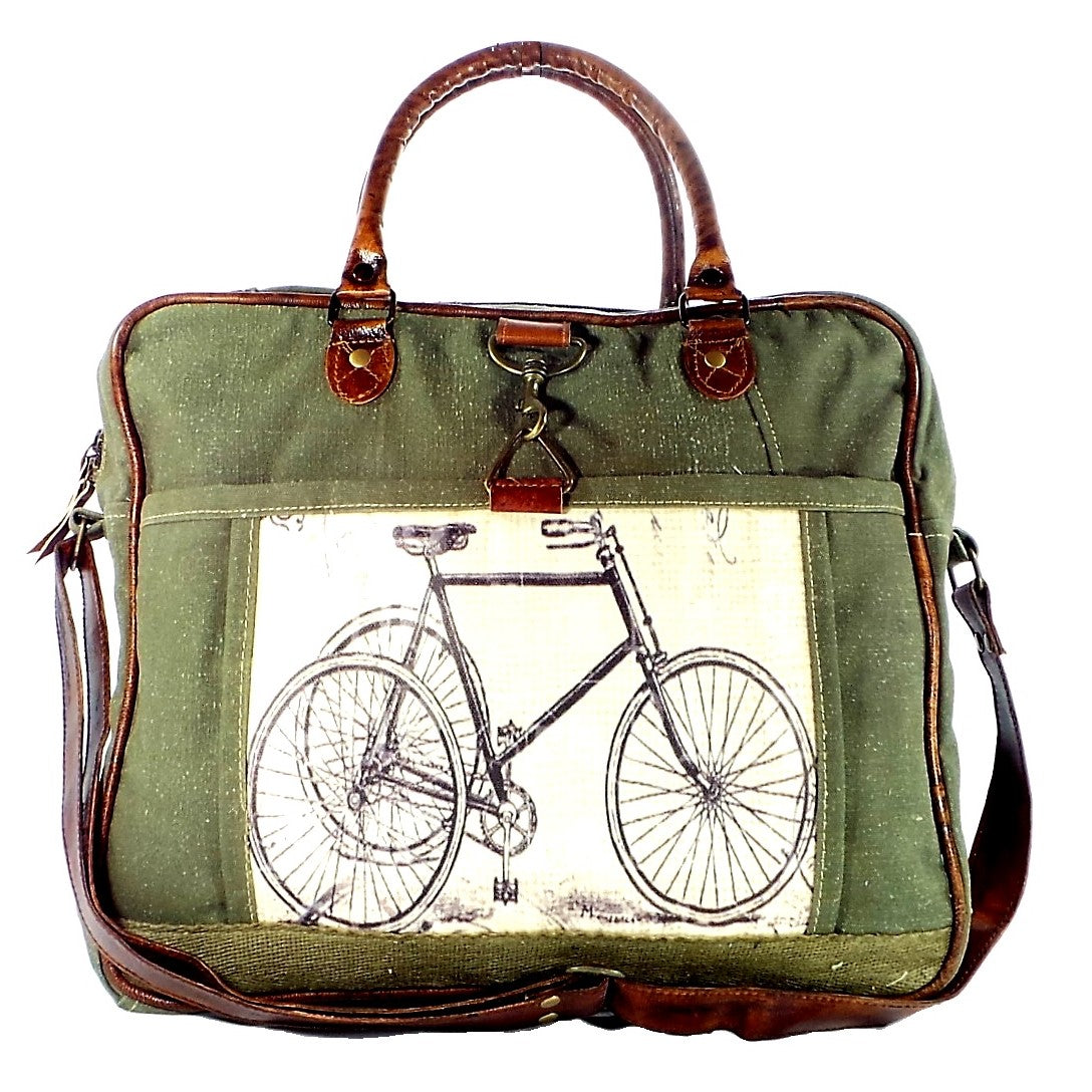 Green Bicycle Bag (55924)