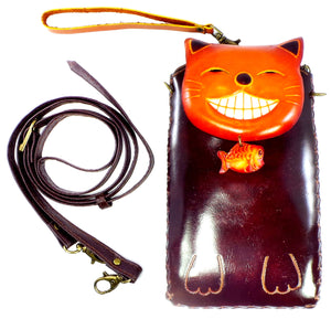 Happy Cat Cross-body Wallet (IH004)