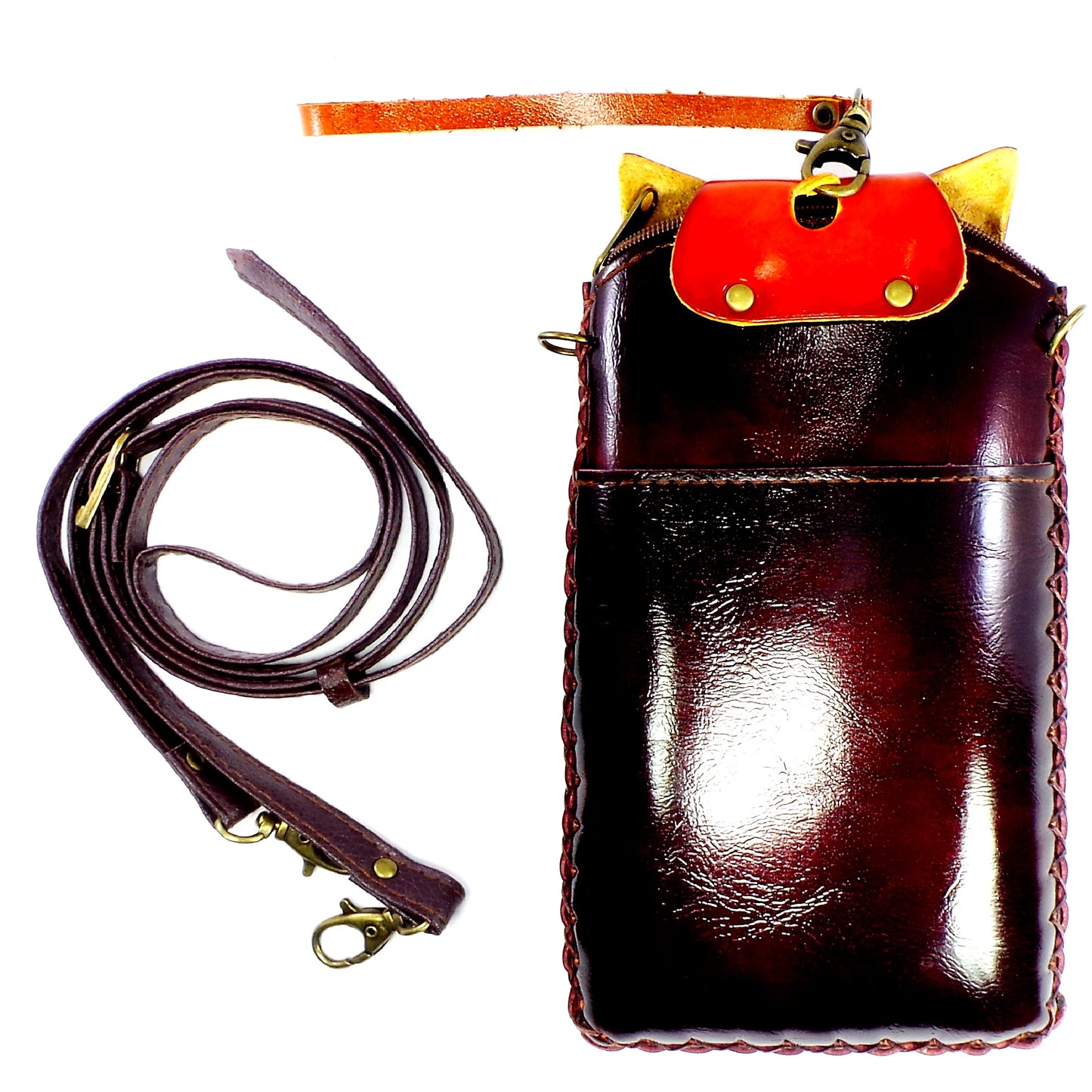 Happy Cat Cross-body Wallet (IH004)