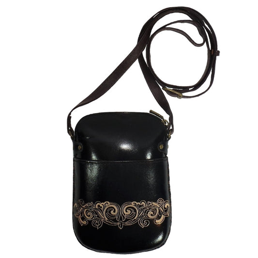 Blue Heart Owl Cross-body Purse (AY25)
