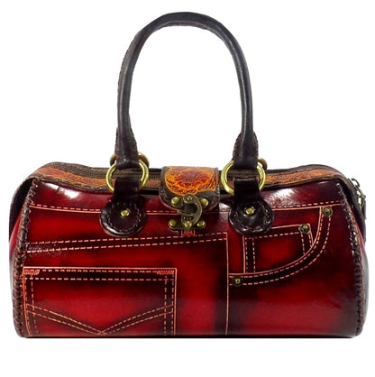Red Jean Purse Medium (H832-M)