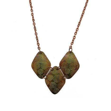 Copper Patina Necklace (NP280)