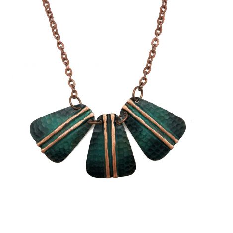 Copper Patina Necklace (NP287)